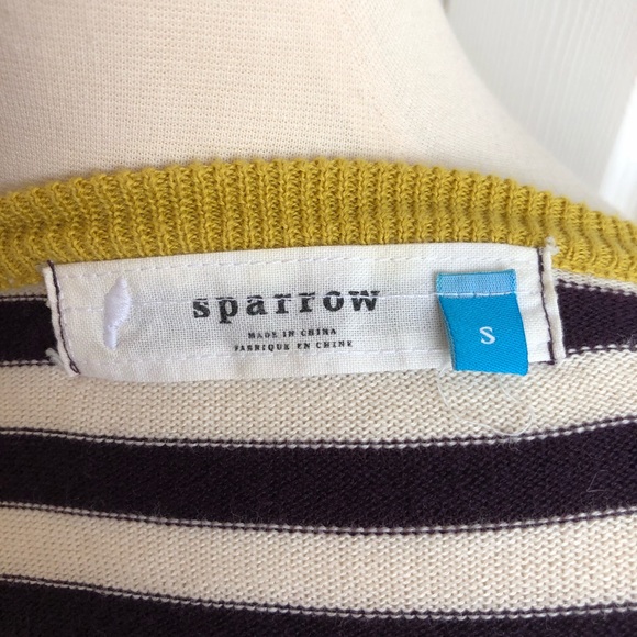 ANTHROPOLOGIE SPARROW Striped Cardigan - Picture 6 of 6